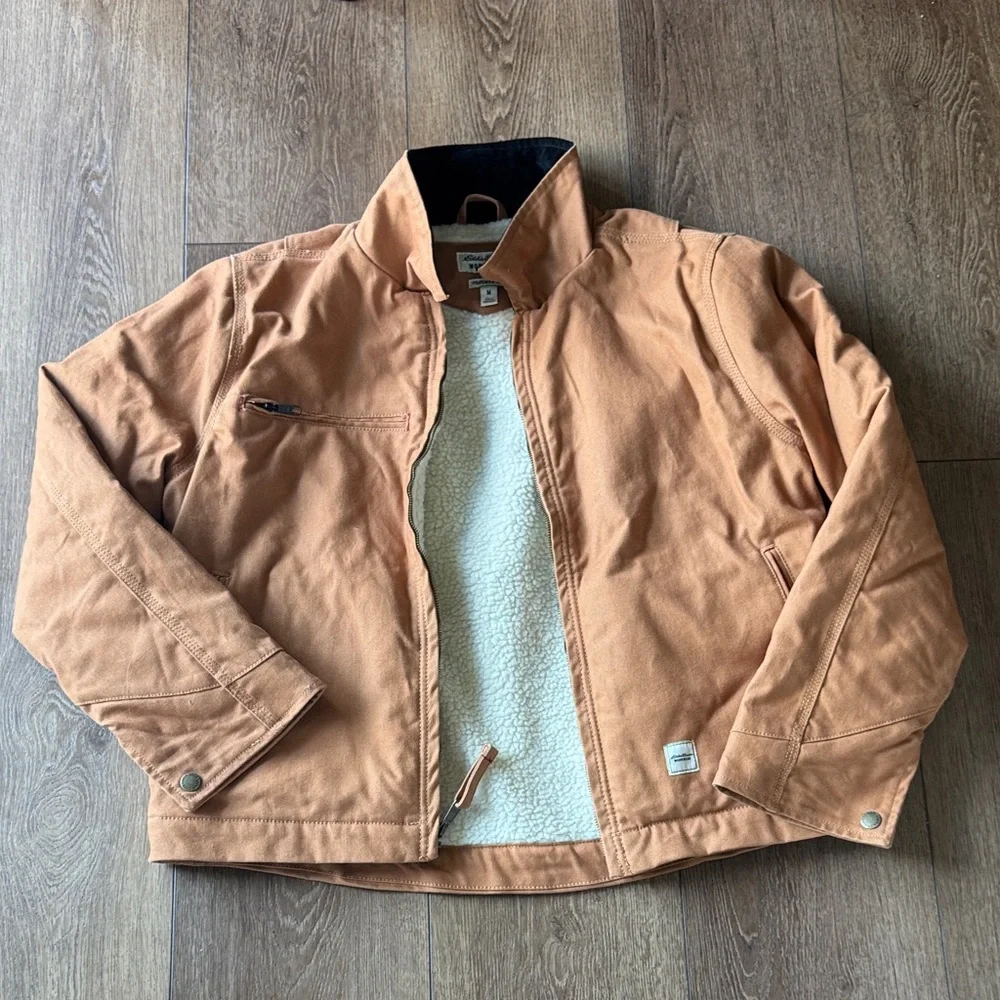 EDDIE BAUER Multi Pocket Berber Lined Jacket